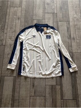 Umbro El Salvador Soccer Jersey White Blue XXL Officially Licensed